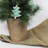 Natural Hessian Christmas Tree Skirt